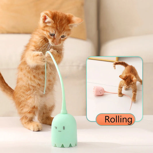 Interactive Cat Toys USB Electric Intelligent Rolling Ball