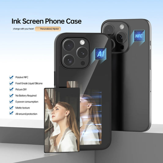 LED Case with NFC image for iPhone 13 14 15 Pro Max