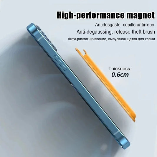 For Magsafe Magnetic Leather Card