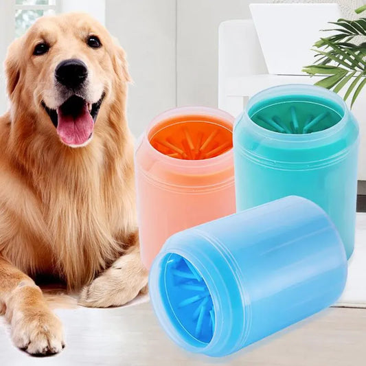 Pet Paw Cleaner Soft Silicone Foot Cleaning Brush