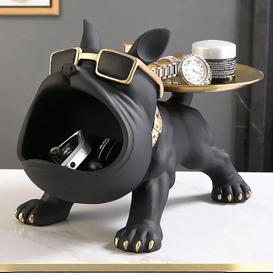 VIKAMA Bulldog Storage Ornaments