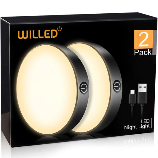 WILLED Rechargeable Dimmable Touch Light