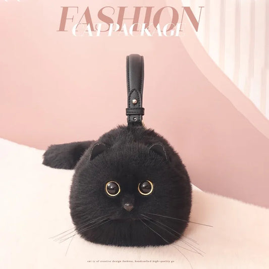 Plush Cat Bag