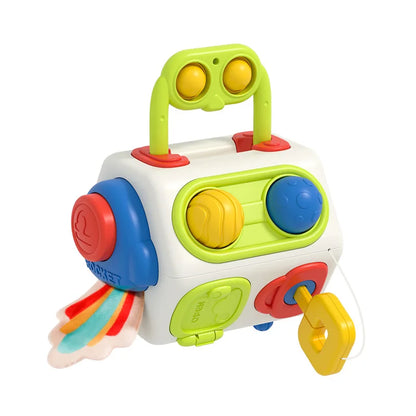Montessori Activity Cube Baby Toys 6 in 1