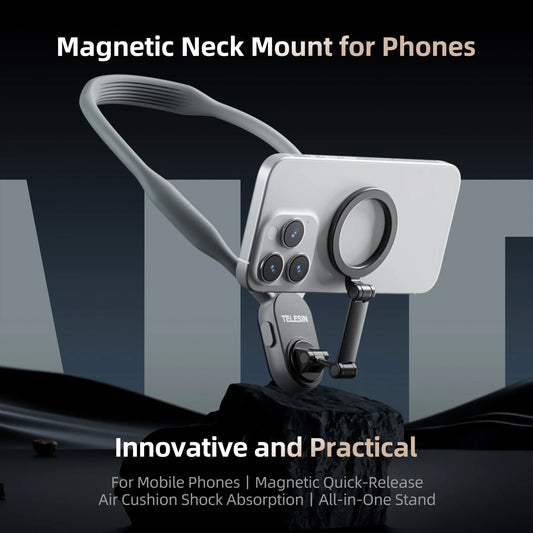 Silicone Phone Magnetic Neck Mount