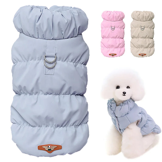 Soft Warm Dog Clothes Winter Padded