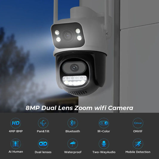 8MP PTZ Wifi Camera