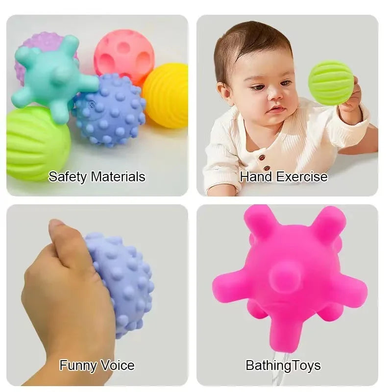 Sensory Balls for Baby Touch Hand