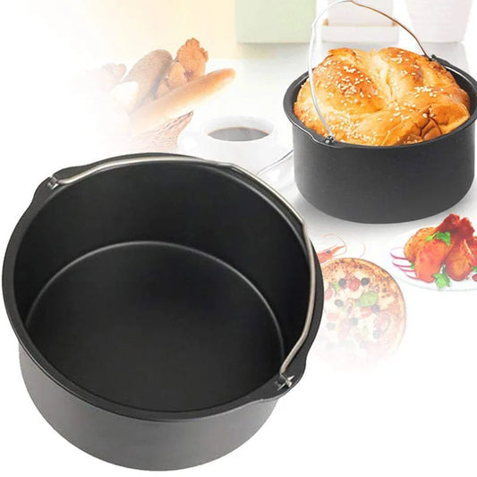 8/7/6 Inch Non-Stick Baking Mold Air Fryer Pot